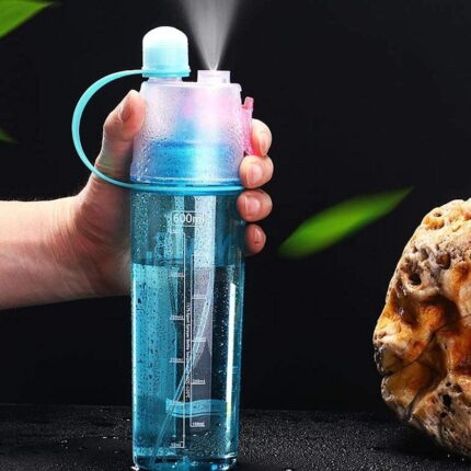 Drinking & Spray Water Bottle