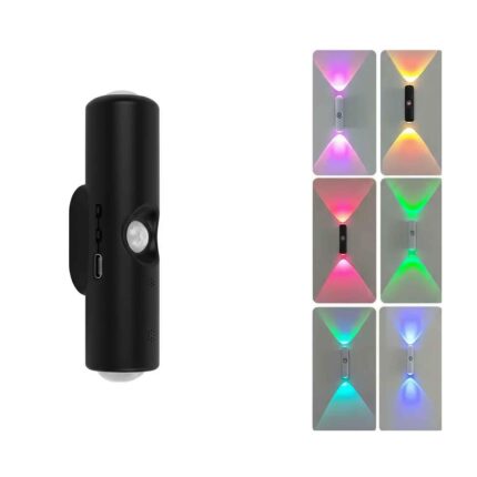 Motion Sensor Color Adjustable Wall Light