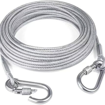 Heavy-Duty Steel Cloth Rope 5-Mtr